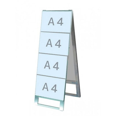 カードケーススタンド看板A4横8両面CCSK-A4Y8Rの商品画像