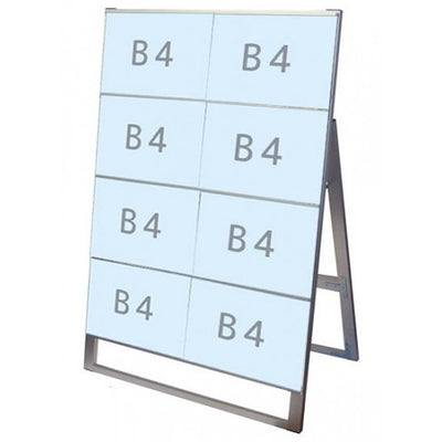 カードケーススタンド看板B4横8片面CCSK-B4Y8Kの商品画像