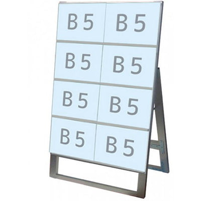 カードケーススタンド看板B5横8片面CCSK-B5Y8Kの商品画像