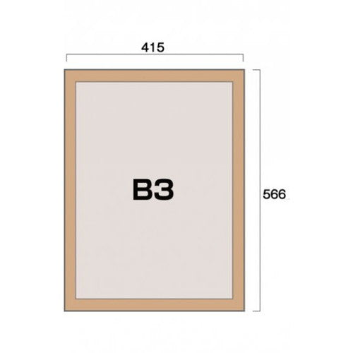 ポスターグリップ44S(屋外用) B3けやき調 TSK-PG-44S-B3K(G)