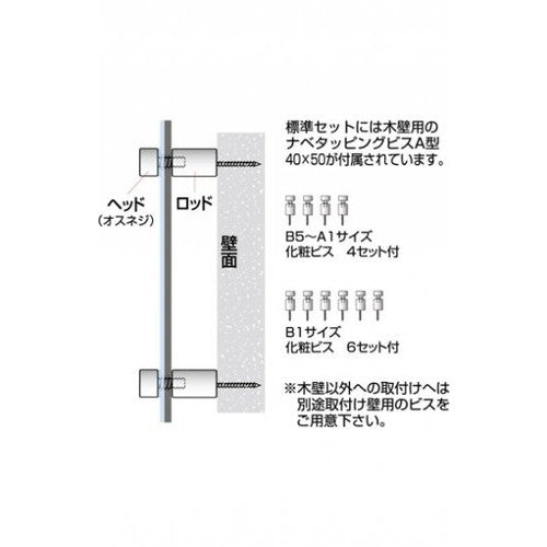 ウォールメイキャップホワイトA2 WTW-A2