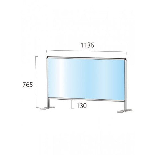 パーテーションスタンド600X1100 HBP600X1100