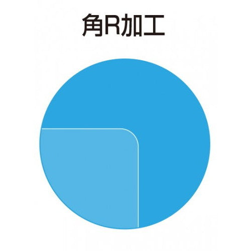 アクリルパーテーション三面 600×900×450 APT3F600X900X450
