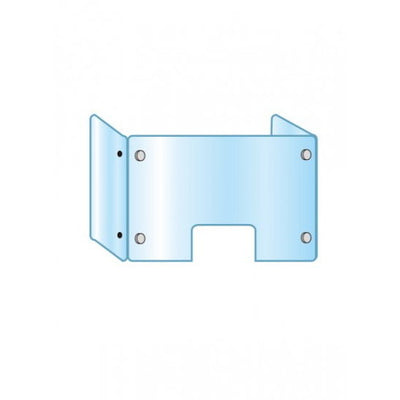 アクリルパーテーション三面窓付600×900×300APT3F-M600X900X300の商品画像