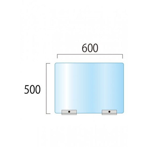 アクリルパーテーション 500×600 APT500X600