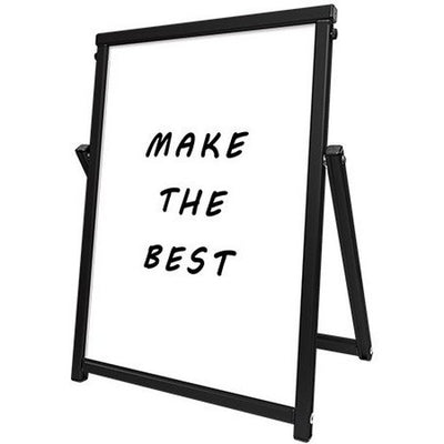 ブラックコンパクトサインホワイトボードA2BCOSWB-A2の商品画像