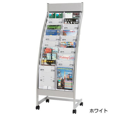 SCPスタンドR傾斜2列10段グレー52607-2*の商品画像