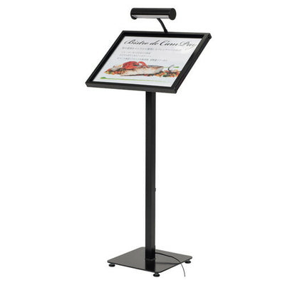 LEDメニューライトスタンドMLA3ブラック55634BLKの商品画像