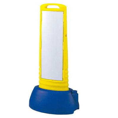 スリムロードサイン両面白無地グレー52779GRYの商品画像