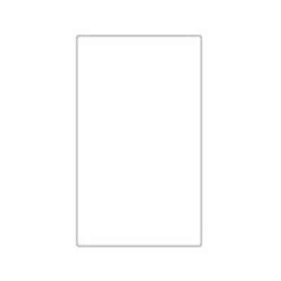 ポールサインベース用平リブ標識(白無地)52724***の商品画像