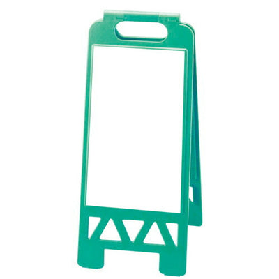 フロアユニスタンド868-49AG緑ステッカー白無地43509GRNの商品画像