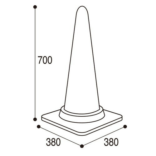 スコッチコーン (白ライン・三段貼) ブルー 30126***