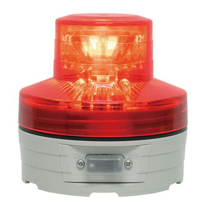 LED回転灯ニコUFOφ76レッド56636REDの商品画像