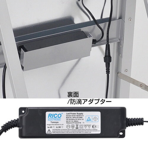 フラッシュA A1ハーフ ロー 片面 ブラック シルバー