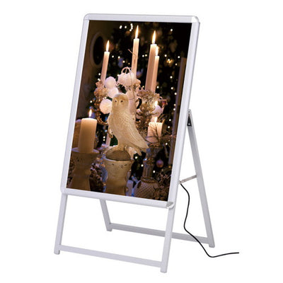 LEDグリップAA1片面H1180シルバー39410***の商品画像