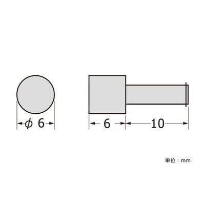 パネルフィクスバーΦ6-6ボルトSCPAB051の商品画像