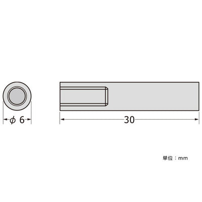 パネルフィクスバーΦ6-30片ナットSCPAB054の商品画像