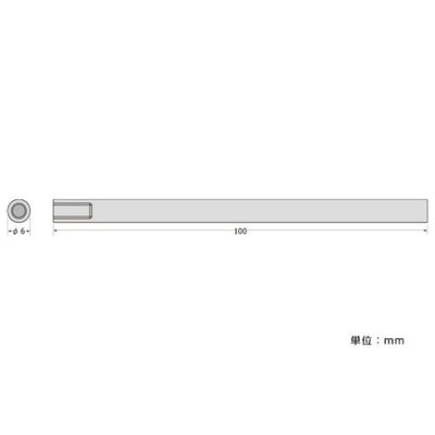 パネルフィクスバーφ6-100片ナットSCPAB071の商品画像