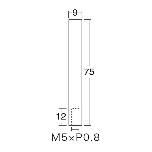 PT-POPシリーズ ロングキャップ PT-9LC75-CRクローム 49897LCR