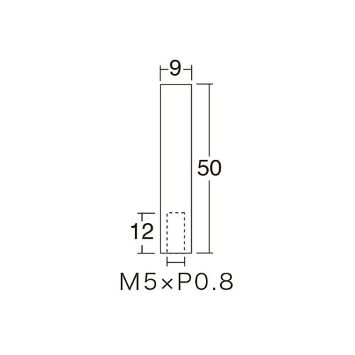 PT-POPシリーズ ロングキャップ PT-9LC50-CRクローム 49897MCR