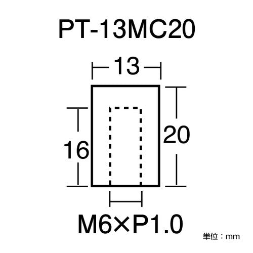 PT-POPシリーズ 化粧キャップ PT-13MC20クローム 40912***