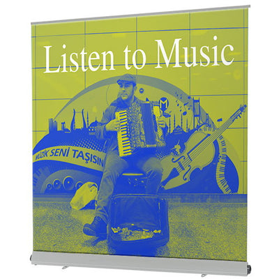 ロイヤルロールスクリーンバナーW2000シルバー55337-4Sの商品画像