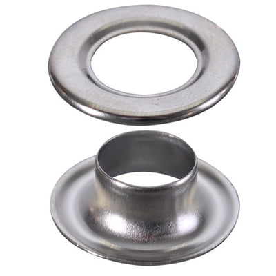 ハトメ真鍮アイレットシルバー(100ケ入)φ1256810N28の商品画像