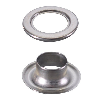 ハトメ真鍮アイレットシルバー(2000ケ)φ1058445PKNの商品画像