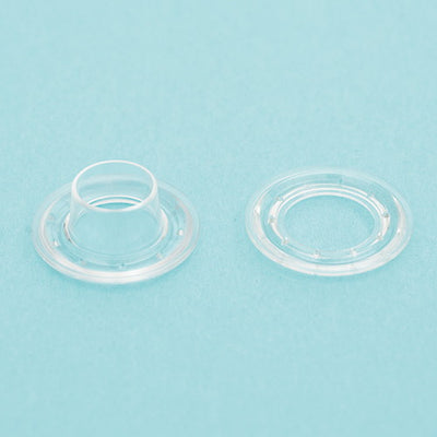ハトメ透明プラスチック(100ケ入)58446P25の商品画像
