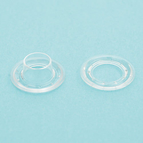 ハトメ透明プラスチック(1000ケ)58446PKPの商品画像