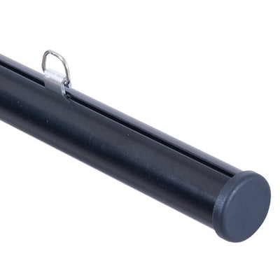 アルミH型パイプ25-1220ブラック60180BLKの商品画像