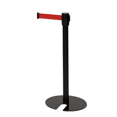 ガイドポールSUS-3B(H80cm)ベルト赤55494REDの商品画像