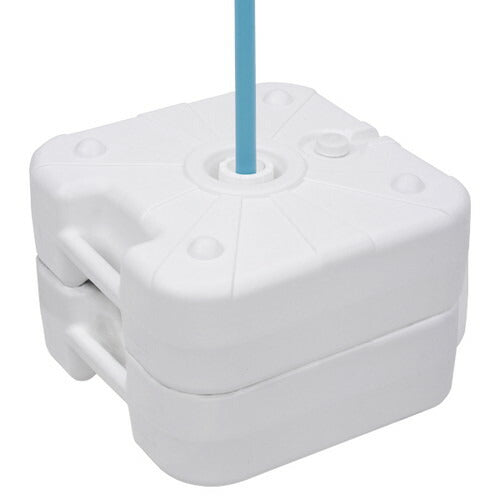 注水式のぼり竿用スタンド 20L 白 60057***