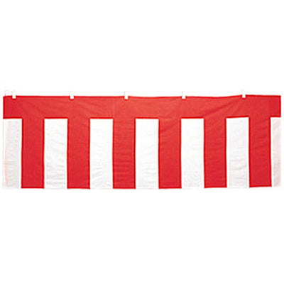 紅白幕8-3(天竺木綿)2間3.6m41421-4*の商品画像