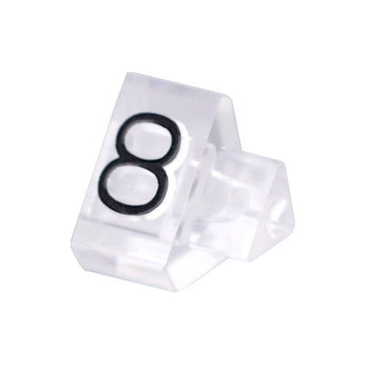 プライスキューブ補充M用20粒透明/黒807106CL8