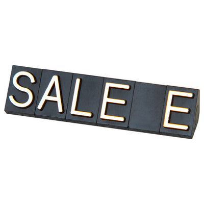 プライスキューブ補充L用5セット黒/金SALE07105GDS