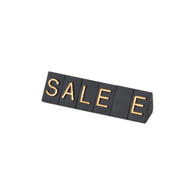 プライスキューブ補充S用5セット黒/金SALE07107GDS