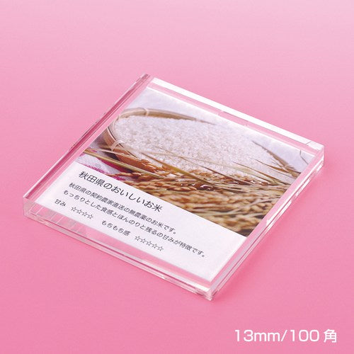 アクリルプライサー 13mm厚 50角 60587-08