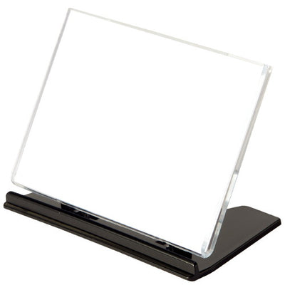 リクライニングカードホルダーUC-1黒中紙ムジ07501BLK