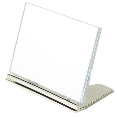 リクライニングカードホルダーUC-1銀中紙ムジ07501SLV