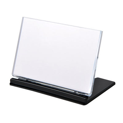 リクライニングカードホルダーUC-2黒中紙ムジ07502BLK