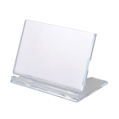 リクライニングカードホルダUC-2クリア中紙ムジ07502CLR