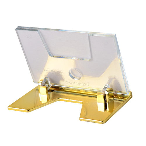 リクライニングカードホルダーUC-2 金 中紙ムジ 07502GLD