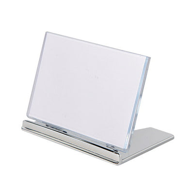 リクライニングカードホルダーUC-2銀中紙ムジ07502SLV