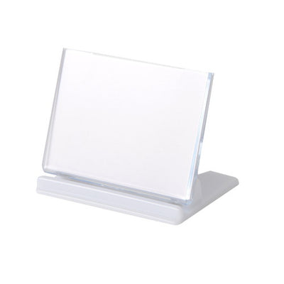 リクライニングカードホルダーUC-3白中紙ムジ07503WHT