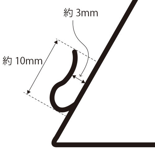 セット販売 10個入 スチールフリーカード立 大 59504***