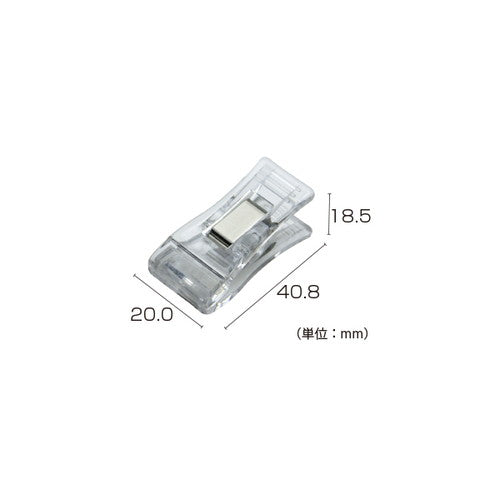 パイプクリップ SK-5 透明(バラ1ケ) 58708***