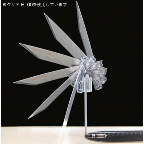 ピクシーカードクリップ ブラック H100 55298-2B