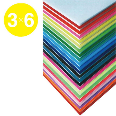 ニューカラーボード5mm3×6蛍光イエロー51701FY*