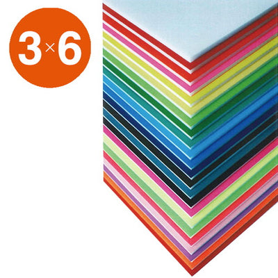 ニューカラーボード5mm3×6レッド51701RD*
